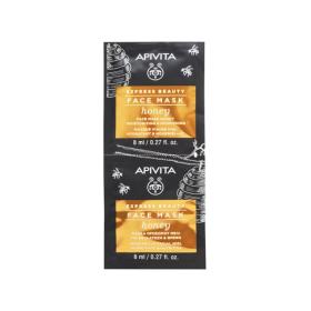 ALVADIEM Apivita masque visage miel 2x8ml