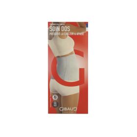 GIBAUD Soin dos douleurs lombaires écru 25cm XL