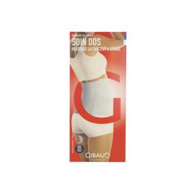 GIBAUD Soin dos douleurs lombaires ruban rouge 25cm L