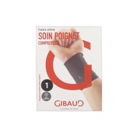 GIBAUD Soin poignet de maintien noir taille 1