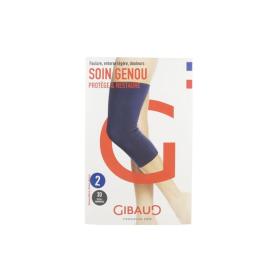 GIBAUD Soin genou genouillère bleue taille 2