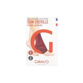 GIBAUD Soin cheville chevillère rouge taille 1