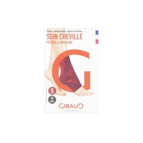 GIBAUD Soin cheville chevillère rouge taille 5