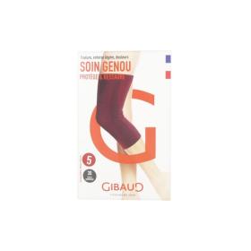 GIBAUD Soin genou genouillère rouge taille 5