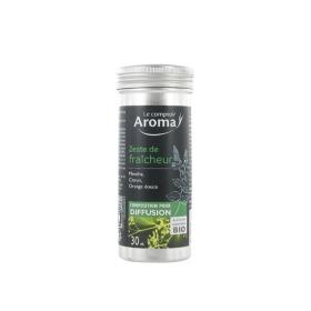 LE COMPTOIR AROMA Composition pour diffusion zeste de fraîcheur 30ml