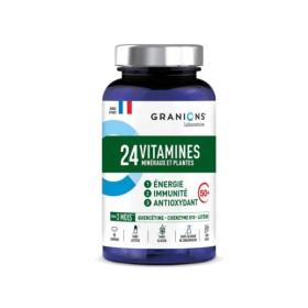 GRANIONS 24 vitamines minéraux et plantes sénior 90 comprimés