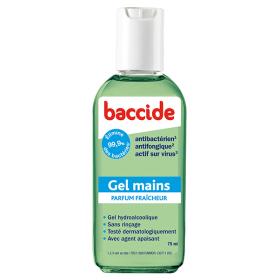 BACCIDE Gel mains antibactérien vert 75ml