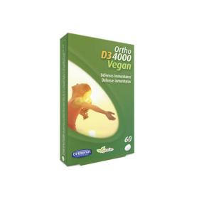 ORTHONAT Ortho D3 4000 vegan défenses immunitaires 60 comprimés