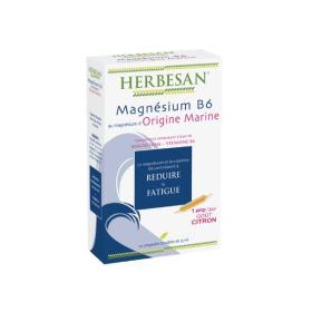 HERBESAN Magnésium B6 origine marine 20 ampoules 15ml