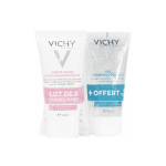 VICHY 2 crèmes mains ultra-nourrissantes 50ml + gel hydroalcoolique 50ml offert