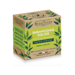 BEAUTERRA Shampooing solide cheveux normaux parfum thé vert 75g