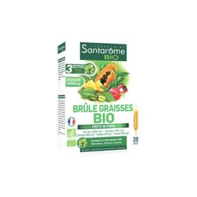 SANTAROME Brûle graisses bio 20 ampoules