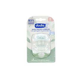 DODIE 2 sucettes anatomiques +6 mois éco conçue