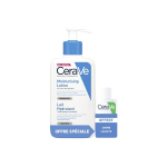 CERAVE Lait hydratant 236ml + crème lavante 20ml offert