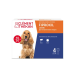 CLÉMENT THÉKAN Fiprokil 134mg chiens moyens 10-20kg 4 pipettes