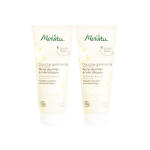 MELVITA Douche gommante reine des prés & miel d'acacia lot 2x200ml