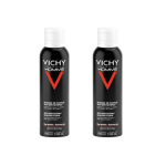 VICHY Homme mousse à raser anti-irritations lot 2x200ml