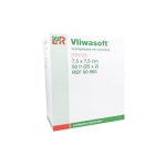 LOHMANN & RAUSCHER Vliwasoft non tissé 7,5x7cm 25 sachets de 2 compresses stériles