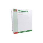 LOHMANN & RAUSCHER Vliwasoft  non tissé 10x10cm 50 sachets de 2 compresses stériles