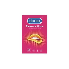 DUREX Pleasure ultra texture ultra perlée 16 préservatifs