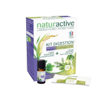 NATURACTIVE Kit digestion aroma et phytothérapie flacon 10ml + 20 sticks fluides