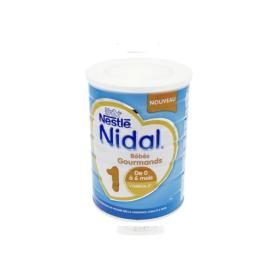 NESTLÉ HEALTH SCIENCE Nidal bébés gourmands lait 1er âge 800g