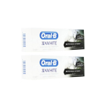 ORAL B 3D white dentifrice whitening lot 2x75ml