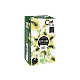 DAYANG Oui tea infusion oui tea gingembre citron bio 20 sachets