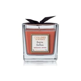 COLLINES DE PROVENCE Bougie parfumée santal safran 200g