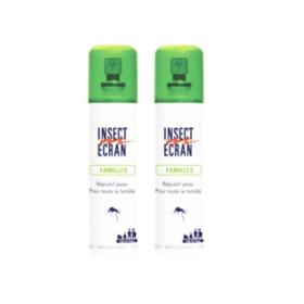 INSECT ECRAN Familles répulsif anti-moustiques lot 2x100ml