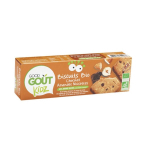 GOOD GOÛT Kidz biscuits bio chocolat amandes noisettes 9 Biscuits