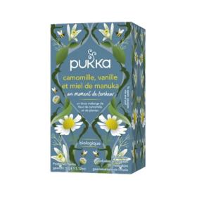 PUKKA Camomille vanille miel de manuka 20 sachets