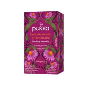 PUKKA Baie de sureau et échinacée bio 20 sachets