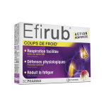 3C PHARMA Efirub 30 comprimés