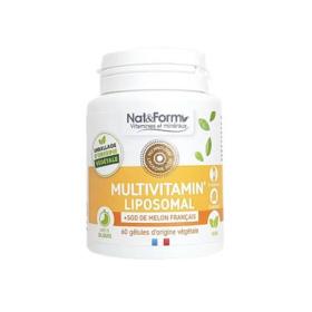 NAT & FORM Vitamine C liposomale 500mg 60 gélules