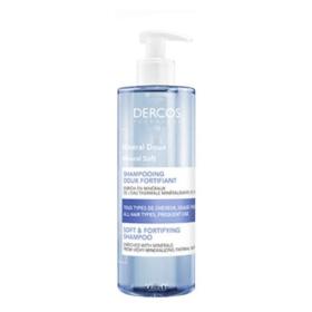 VICHY Dercos technique shampooing minéral doux fortifiant 400ml
