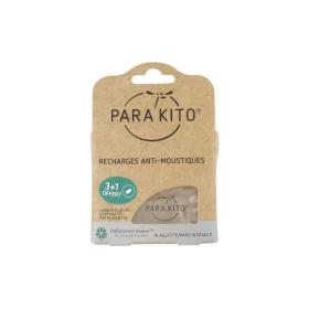 PARAKITO 4 recharges anti-moustiques dont 1 offerte