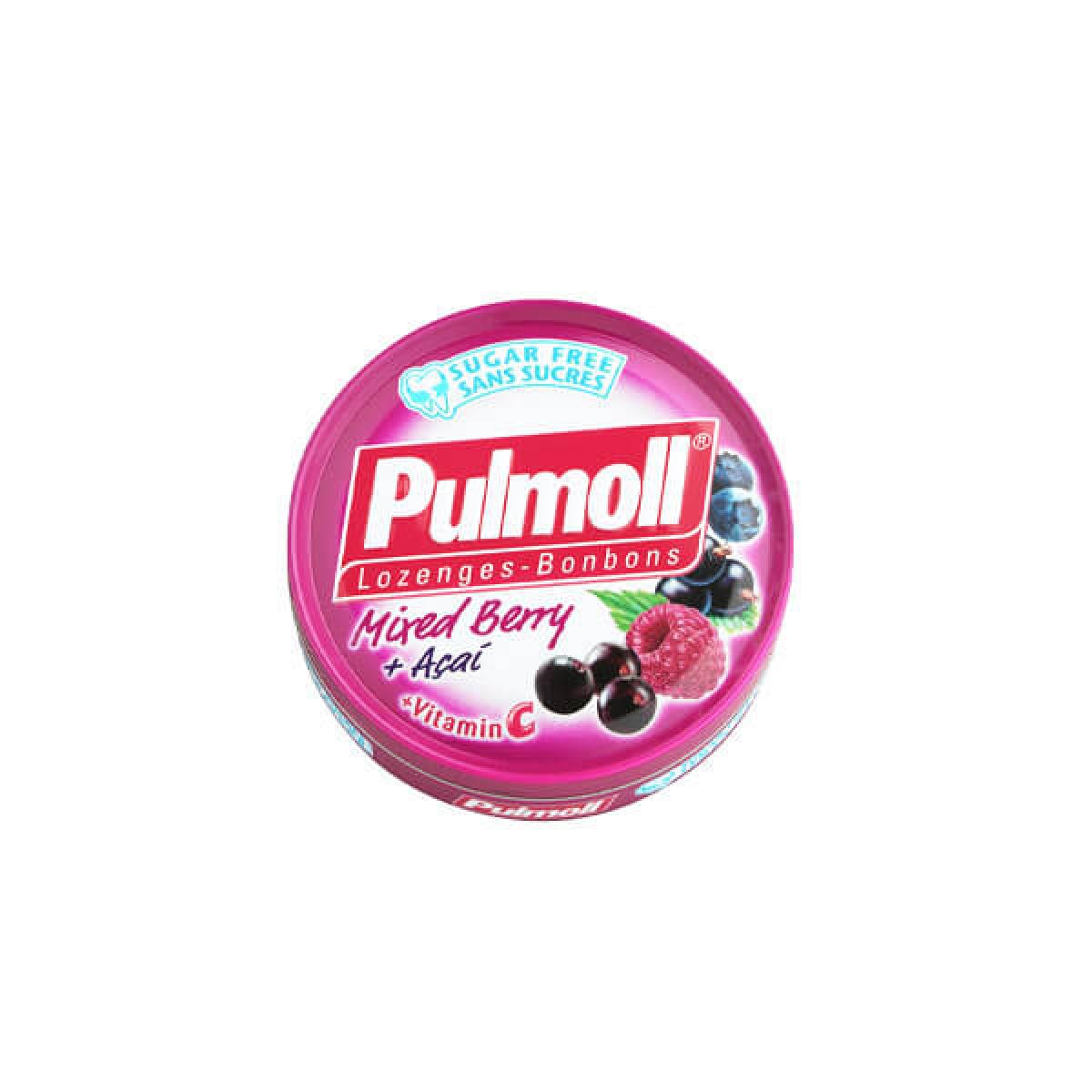 Pulmoll Bonbons Fruits Rouges 45g - Paraphamadirect