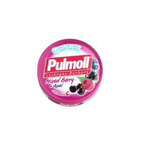 PULMOLL Bonbons fruits rouges sans sucres 45g