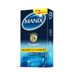 MANIX Easy-fit super 14 préservatifs + 2 offerts