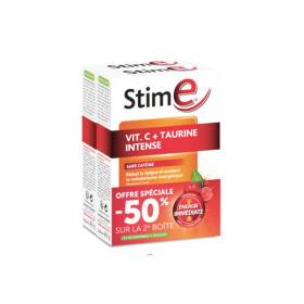 NUTREOV Stim E vitamine C + taurine intense lot 2x30 comprimés