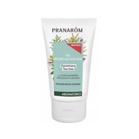 PRANAROM Aromaforce gel hydro-alcoolique ravintsara tea tree 50ml