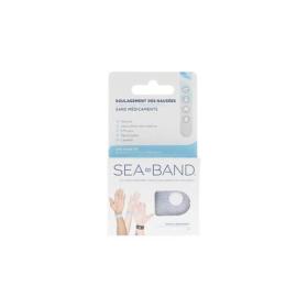 SEA BAND Paire de bracelets pour adultes gris