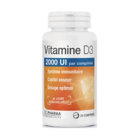 LES 3 CHÊNES Vitamine D3 2000 UI 30 comprimés