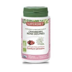 SUPER DIET Cranberry et reine des prés bio 90 gélules