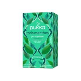 PUKKA Trois menthes bio 20 sachets