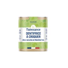 NATESSANCE Dentifrice à croquer fraîcheur 52g