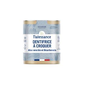 NATESSANCE Dentifrice à croquer blancheur 52g