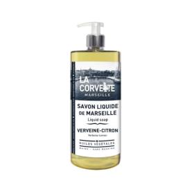 LA CORVETTE Savon liquide de Marseille verveine citron 1L