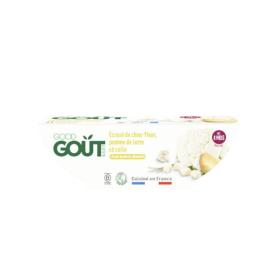 GOOD GOÛT Baby écrasé de chou-fleur, pomme de terre et colin 2x190g